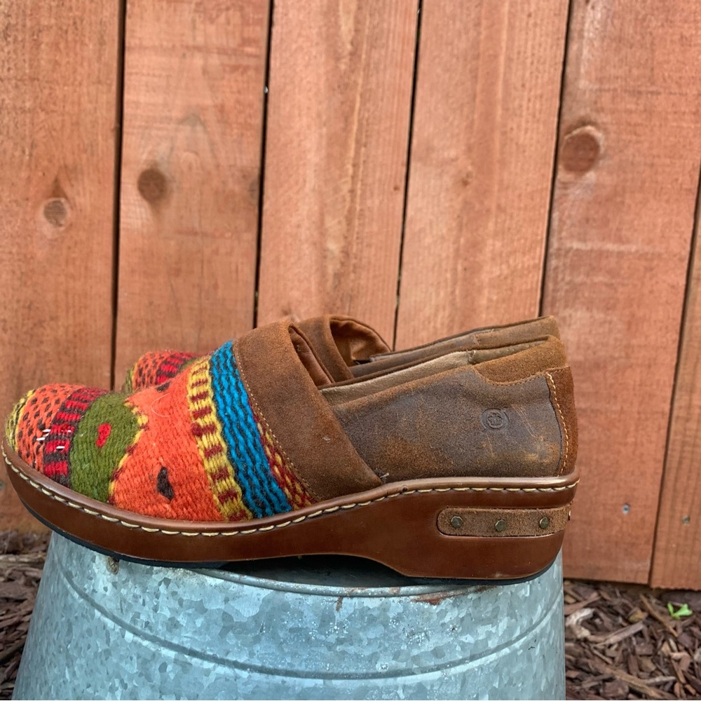 Born Multicolor Patterned Mules - image 4